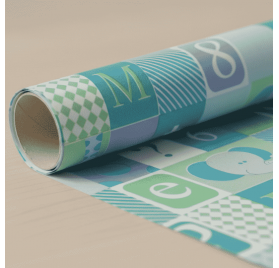 Papel de embrulho bebÃ© bichinhos