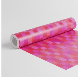 Papel de embrulho tetris rosa