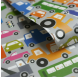 Papel de embrulho infantil carrinhos