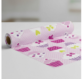 Papel de regalo ECO kraft azul oscuro 