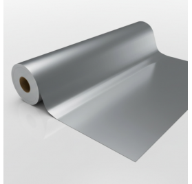 Silver smooth eco wrapping paper