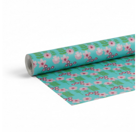 Papel de embrulho jardim de flores