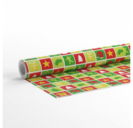 Papel de Embrulho 70cm Crimson Flake