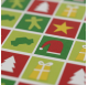 Papel de Embrulho 70cm Festive Patchwork