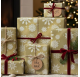 Papel de Embrulho 70cm Olive Frost