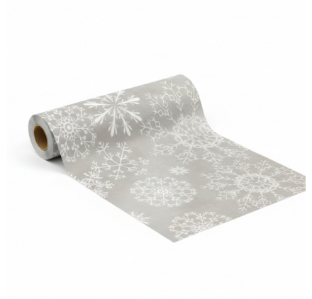 Papel de Embrulho 70cm Midnight Snow