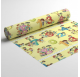 Papel de Embrulho 70cm Floral Bicycle