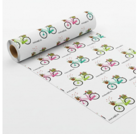 Papier Prezentowy 70cm Floral Bicycle