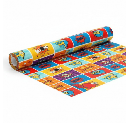 Papier Prezentowy 70cm Comic Burst