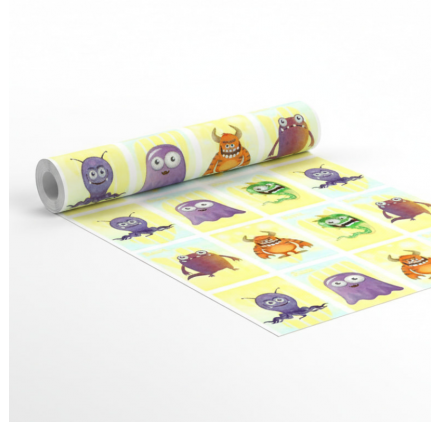 Papel de Embrulho 70cm Enchanted Unicorns
