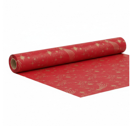 Papier Prezentowy 70cm Festive Red Sparkle