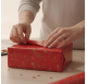 Papel de Embrulho 70cm Festive Red Sparkle