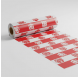 Geschenkpapier 70cm Red Stripe Gift