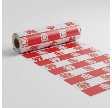 Wrapping Paper 70cm Red Stripe Gift