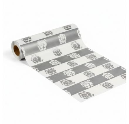 Papel de Embrulho 70cm Silver Celebration