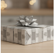 Papel de Embrulho 70cm Silver Celebration