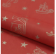 Papel de Embrulho 70cm Red Stripe Gift