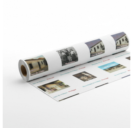 Papel de Embrulho 70cm Harmonia Costeira