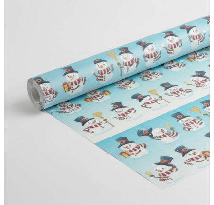 Papel de Embrulho 70cm Midnight Blue Festivities