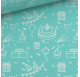 Papel de Embrulho 70cm Mint Jubilee 