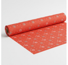 Papel de Embrulho 70cm Crimson Starlight