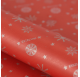 Papel de Embrulho 70cm Golden Snowflake