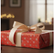 Papel de Embrulho 70cm Golden Snowflake