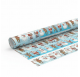 Papel de Embrulho 70cm Santa's Festive Gathering
