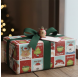 Papel de Embrulho 70cm Santa's Blocks