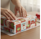 Papel de Embrulho 70cm Santa's Blocks