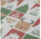 Papel de Embrulho 70cm Santa's Festive Gathering
