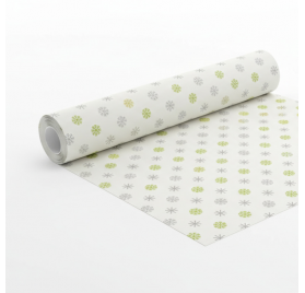 Papel de Embrulho 70cm Snowy Flakes Serenity