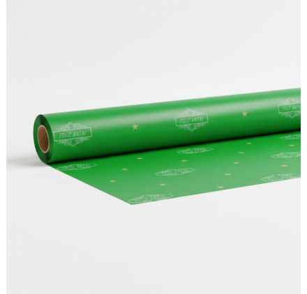 Papel de Embrulho 70cm Noel Nightfall