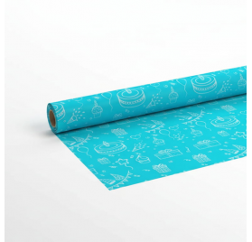 Papier Prezentowy 70cm Aqua Birthday Bliss