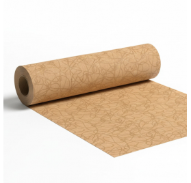 Papel de Embrulho 70cm Taupe Tangle