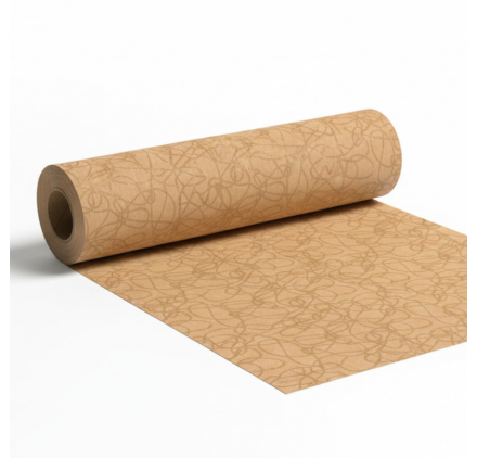 Papel de Embrulho 70cm Taupe Tangle