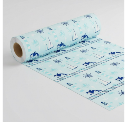 Papel de Embrulho 70cm Ocean Wonders