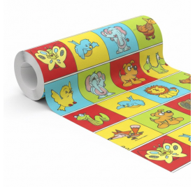 Papel de Embrulho 70cm Forest Friends