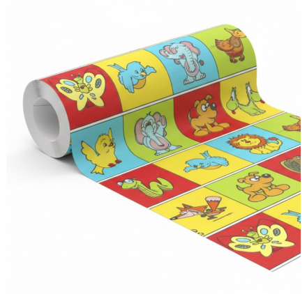 Papel de Embrulho 70cm Forest Friends
