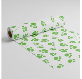 Papel de embrulho 70cm Paw Prints Path 