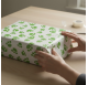 Wrapping Paper Paw Prints Path