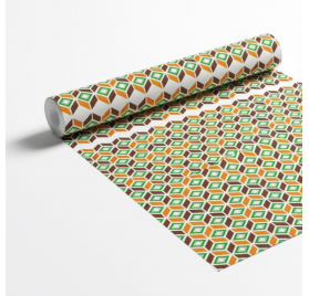 Papel de Embrulho 70cm Autumn Geometrics