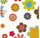 Papier Prezentowy 70cm Floral Fantasy