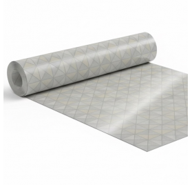 Papel de Embrulho 70cm Silver Lattice
