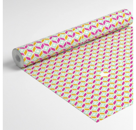 Papel de Embrulho 70cm Autumn Geometrics