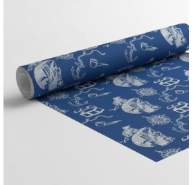 Papel de Embrulho 70cm Maritime Echo