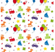 Wrapping Paper 70cm Kiddie Kaleidoscope