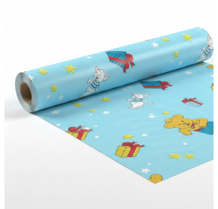 Papel de Embrulho 70cm Festive Greenery