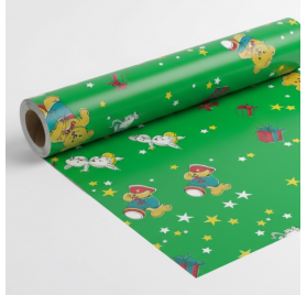 Papel de Embrulho 70cm Festive Greenery