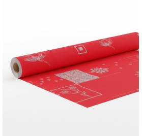 Papel de Embrulho 70cm Crimson Flow